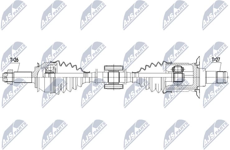 Drive Shaft NPW-BM-103