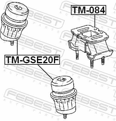 Mounting, engine TM-GSE20F - image 2