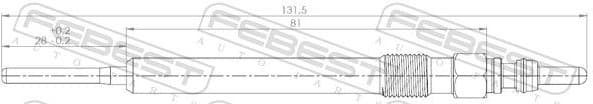 Glow Plug 17642-001 - image 2