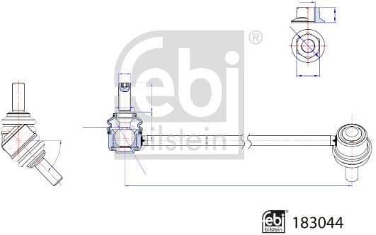 Link/Coupling Rod, stabiliser bar 183044