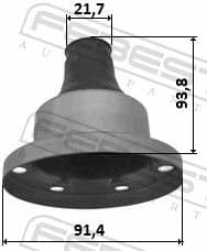 Boot, propshaft 0415-CU2WSA - image 2
