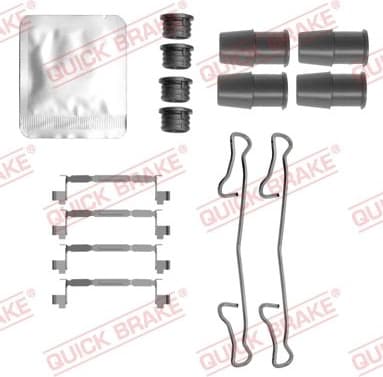 Accessory Kit, disc brake pad 109-0167