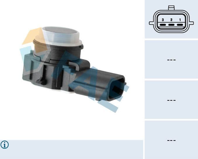 Sensor, park distance control 66085