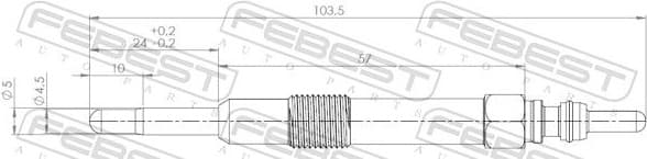 Glow Plug 28642-003 - image 2