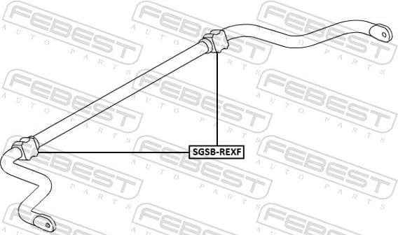 Mounting, stabiliser bar SGSB-REXF - image 2