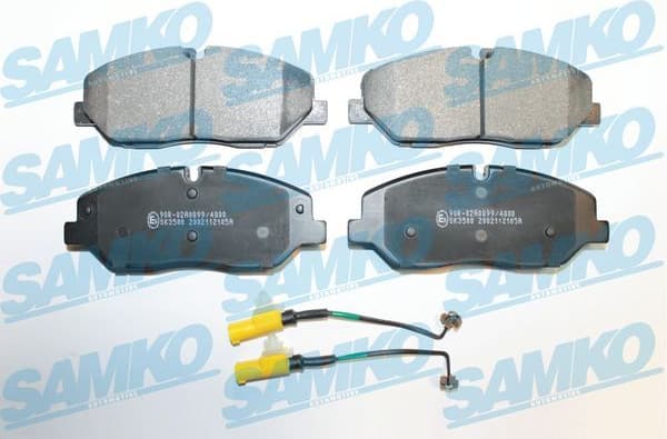 Brake Pad Set, disc brake 5SP2105A