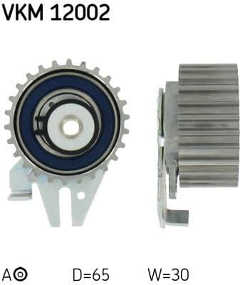 Tensioner Pulley, timing belt VKM 12002 - image 2