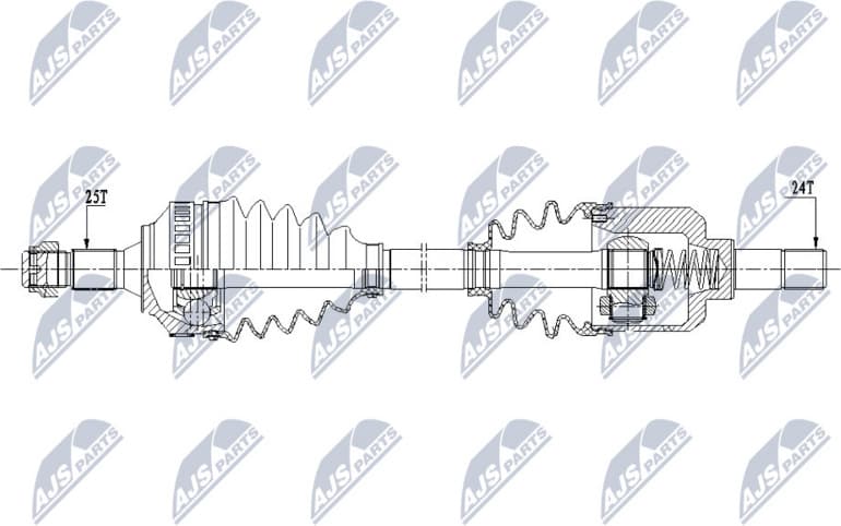 Drive Shaft NPW-CT-075