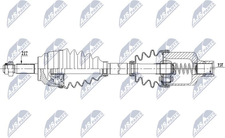 Drive Shaft NPW-RE-156