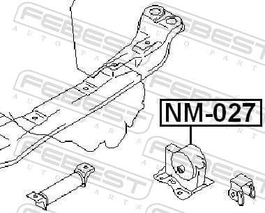 Mounting, engine NM-027 - image 2