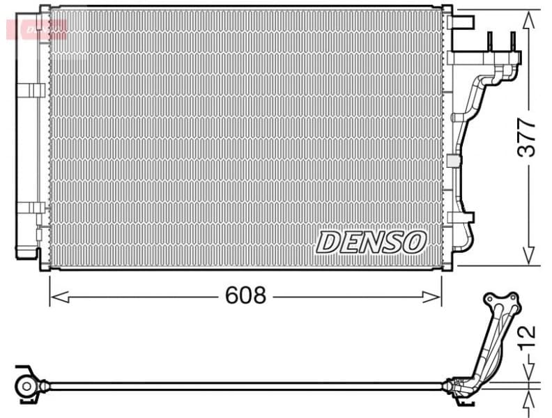 Condenser, air conditioning DCN43004