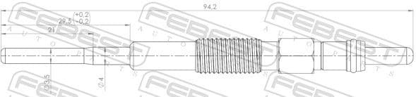 Glow Plug 10642-001 - image 2