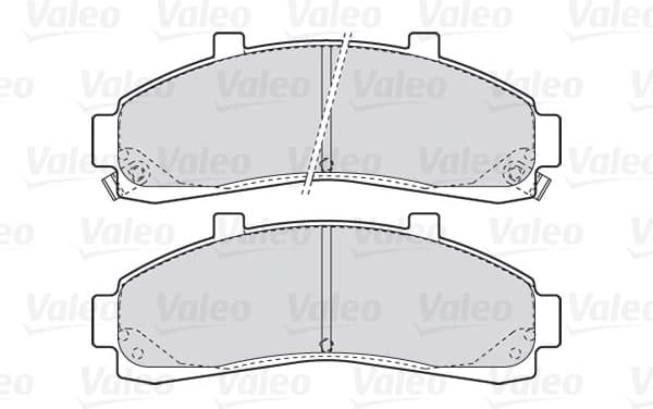 Brake Pad Set, disc brake ESSENTIAL 301906 - image 2