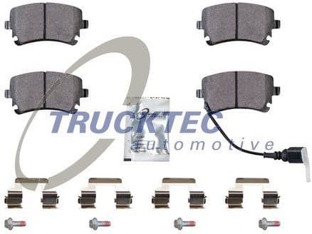 Brake Pad Set, disc brake 07.35.239