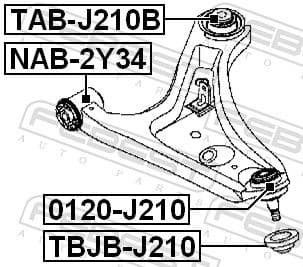 Ball Joint 0120-J210 - image 2