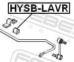 Mounting, stabiliser bar HYSB-LAVR - image 2