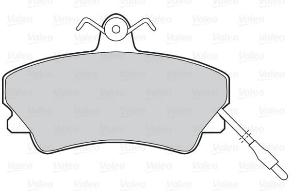 Brake Pad Set, disc brake ESSENTIAL 302017 - image 2