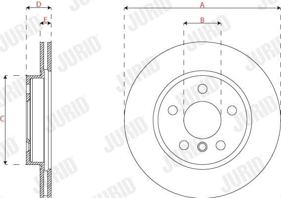 Brake Disc COAT+ 563291JC - image 3