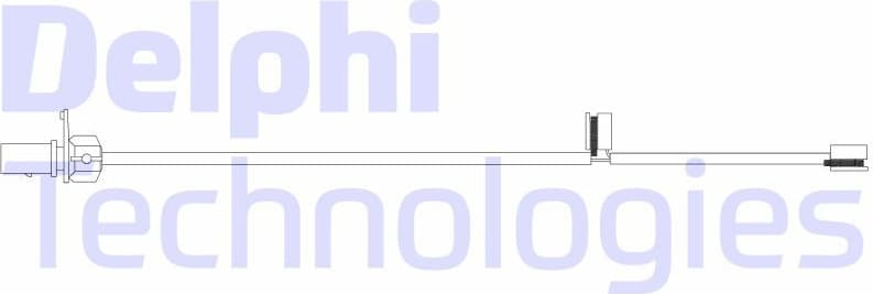 Warning Contact, brake pad wear LZ0284