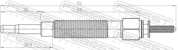 Glow Plug 02642-002 - image 2