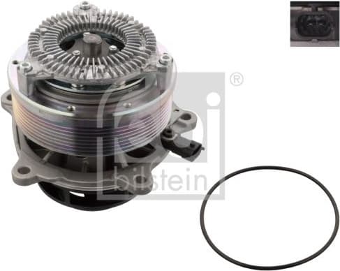 Water Pump, engine cooling 103866