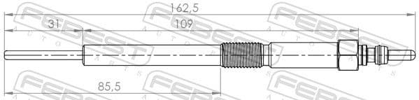 Glow Plug 03642-001 - image 2