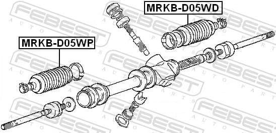 Bellow, steering MRKB-D05WP - image 2