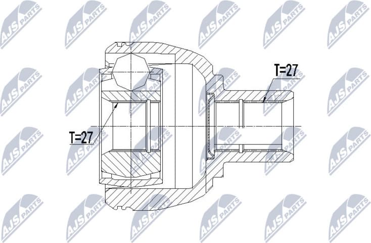 Joint Kit, drive shaft NPW-ME-080
