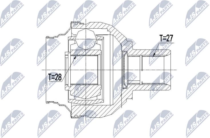 Joint Kit, drive shaft NPW-ME-083