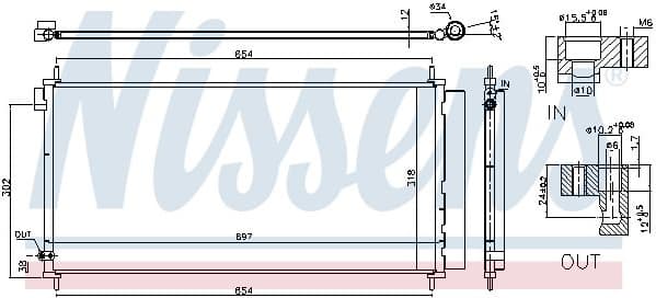 Condenser, air conditioning ** FIRST FIT ** 941038 - image 6