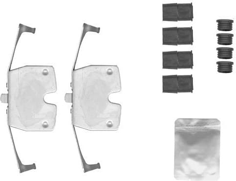 Accessory Kit, disc brake pad 1 987 474 760