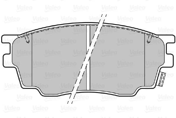 Brake Pad Set, disc brake ESSENTIAL 301647 - image 2