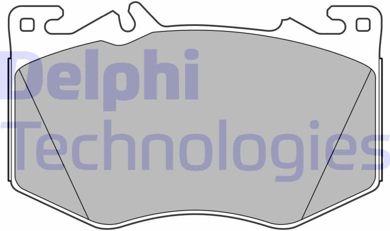 Brake Pad Set, disc brake LP3620