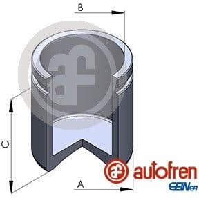 Piston, brake caliper D025802