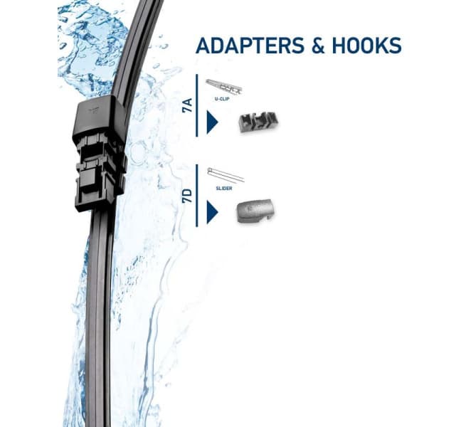 Wiper Blade Rear 9XW 358 179-181 - image 6