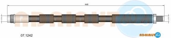 Brake hose front 07.1242