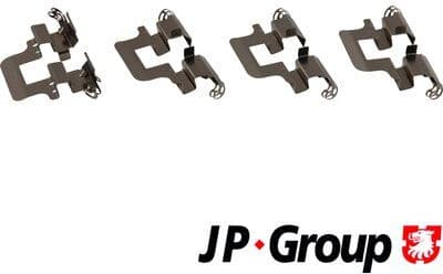 Accessory Kit, disc brake pad JP 1164004010