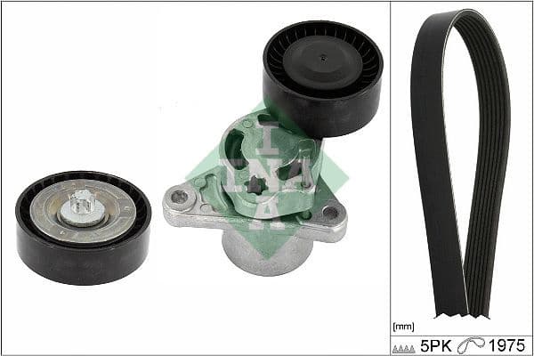 V-ribbed Belt Set 529 0545 10