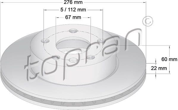 Brake Disc 400 857