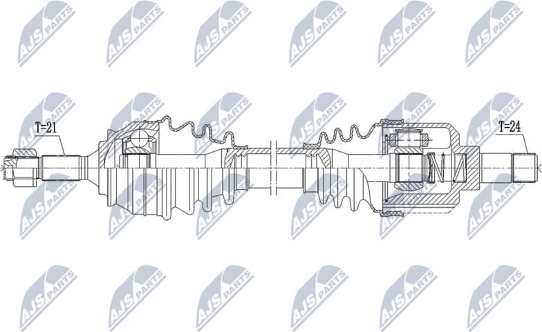 Drive Shaft NPW-CT-137