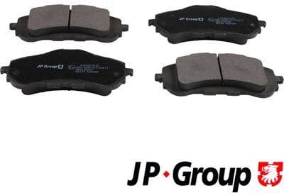 Brake Pad Set, disc brake JP 4163607810