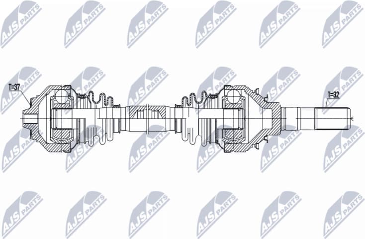 Drive Shaft NPW-BM-176