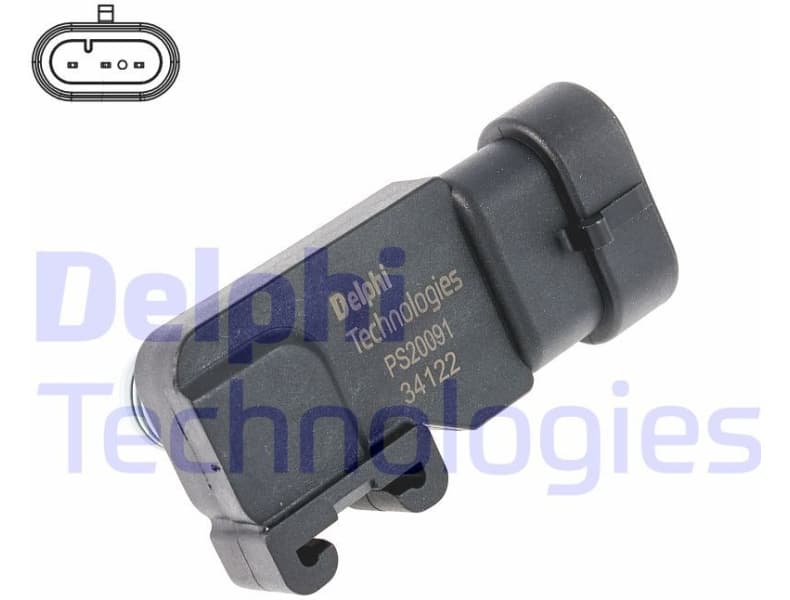 Sensor, intake manifold pressure PS20091-12B1