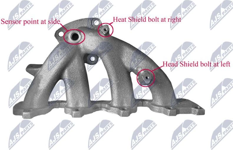 Manifold, exhaust system BKW-DW-001