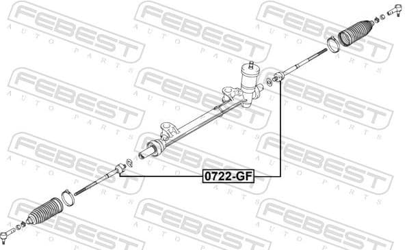 Inner Tie Rod 0722-GF - image 2