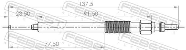Glow Plug 18642-002 - image 2