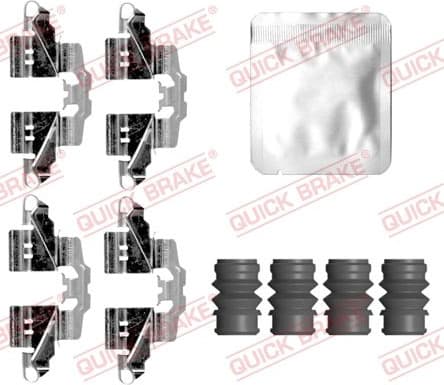 Accessory Kit, disc brake pad 109-0161