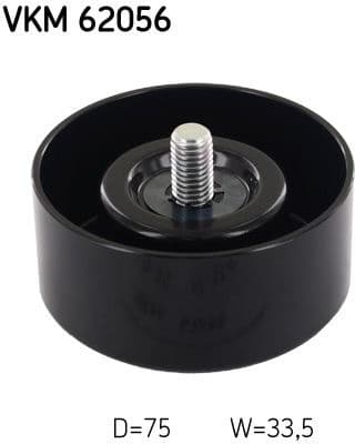 Deflection/Guide Pulley, V-ribbed belt VKM 62056 - image 2