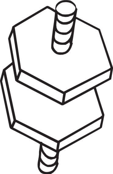 Mount, exhaust system 255-048