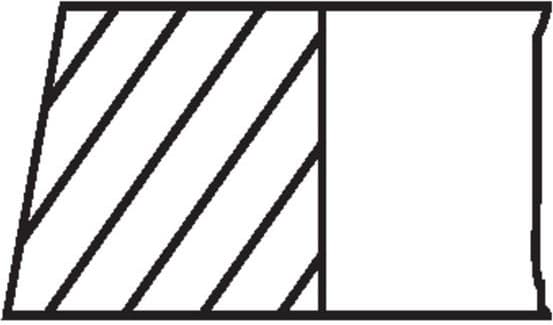 Piston Ring Set 039 82 N0 - image 2